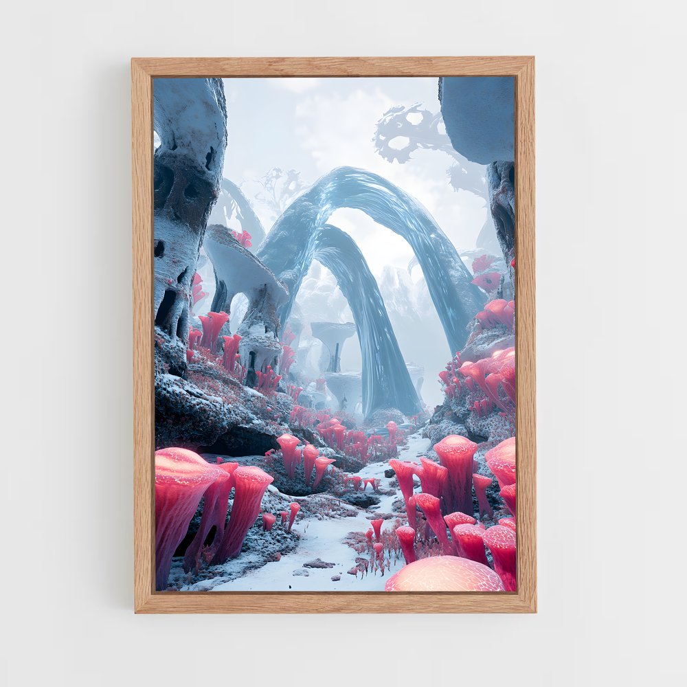 Poster Champignons de Glace (vue 4)